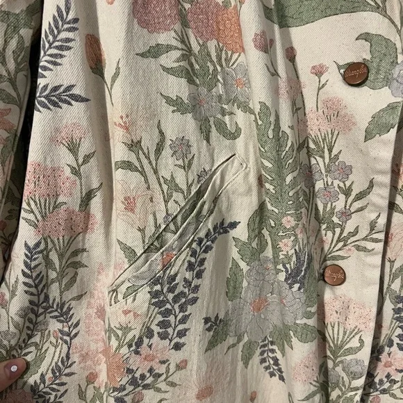 Floral Long Jacket - Picture 10 of 11